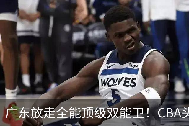 广东放走全能顶级双能卫！CBA头号黑马低价捡漏签约，朱芳雨这笔操作亏大了